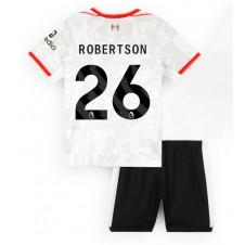 Liverpool Andrew Robertson #26 Tredjedraktsett Barn 2024-25 Kortermet (+ korte bukser)